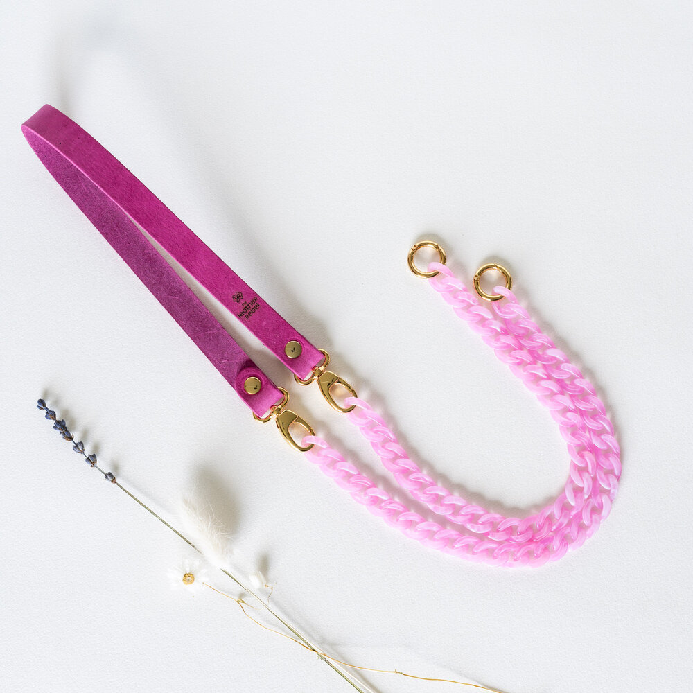 Telefoonkoord roze