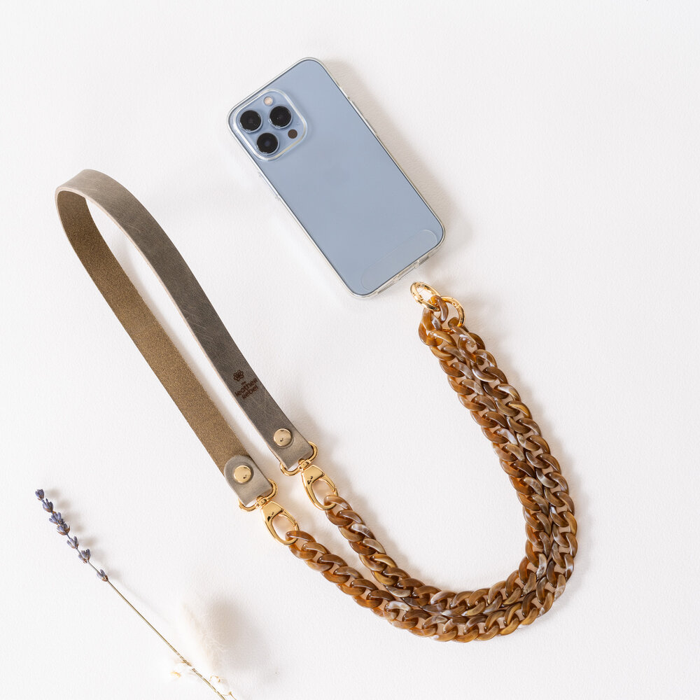 Telefoonkoord groen - groen