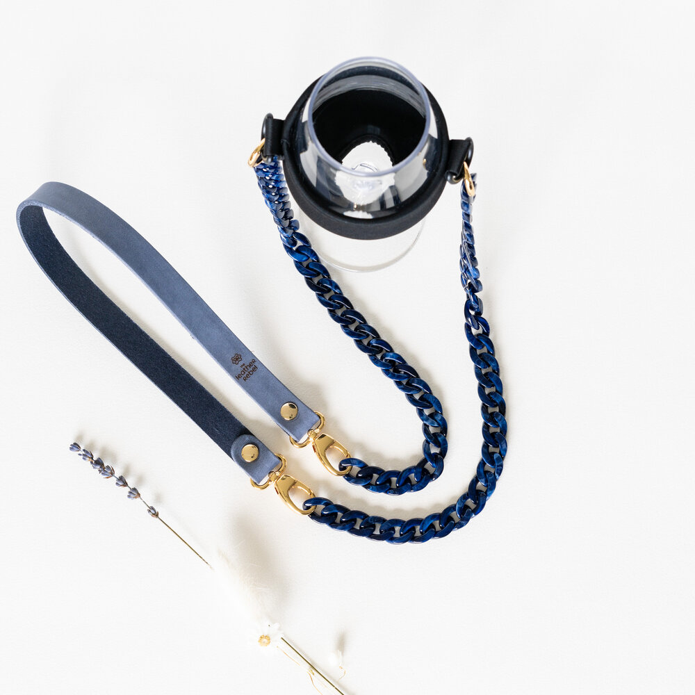 Wijnglashouder blauw - blauw