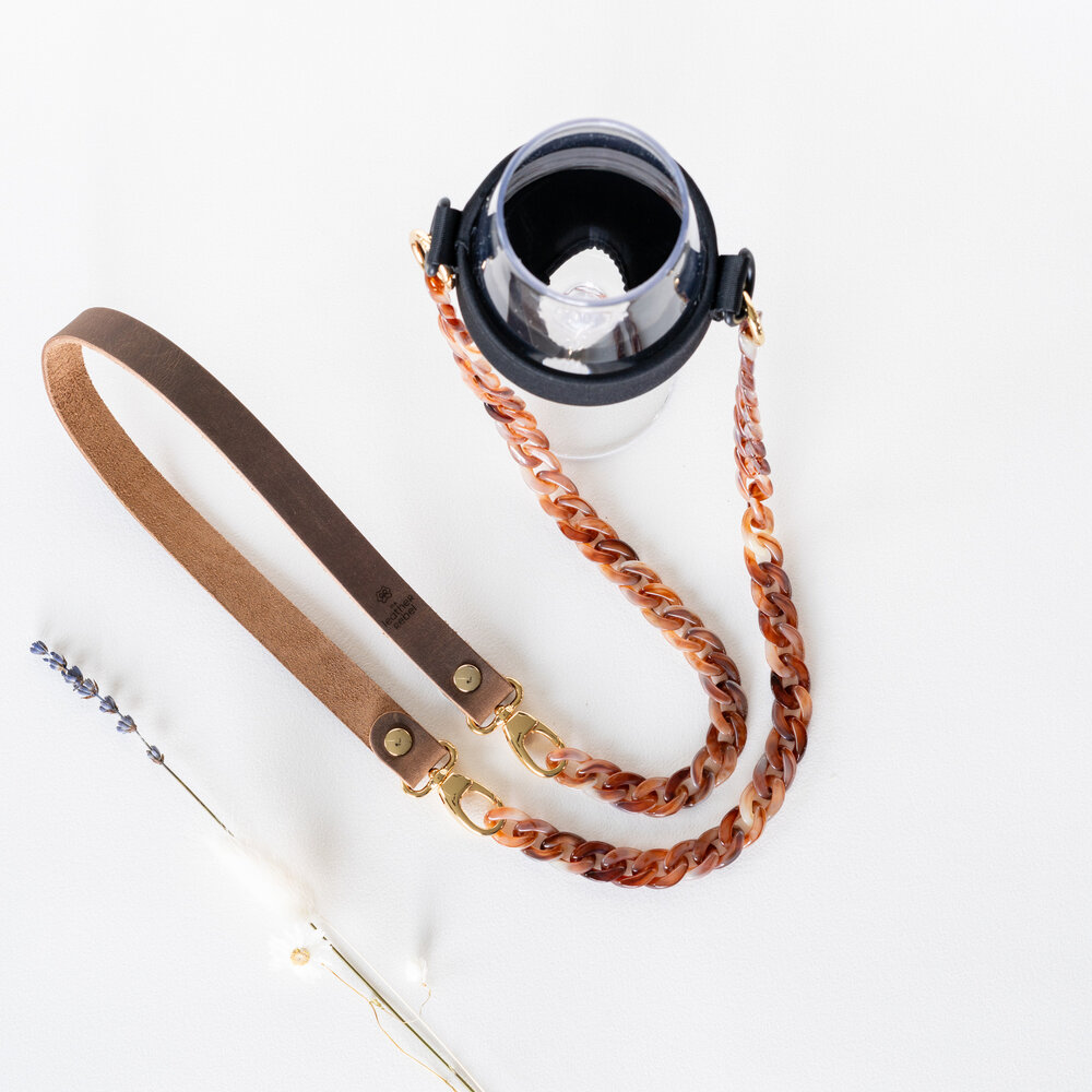 Wijnglashouder buffel bruin - bruin