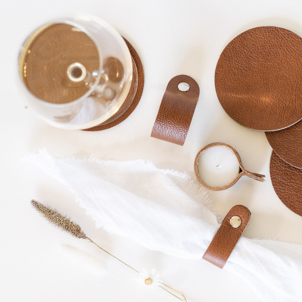 Napkin rings - brown