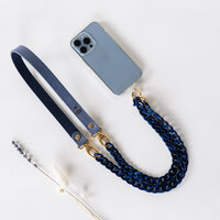 Telefoonkoord blauw