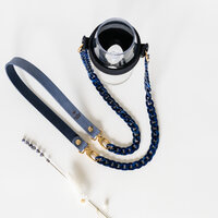 Wijnglashouder blauw