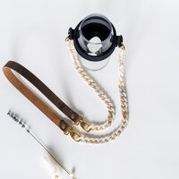 Wijnglashouder buffel bruin beige