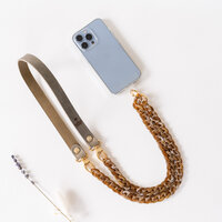 Telefoonkoord groen - groen