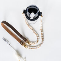 Wijnglashouder buffel bruin - beige