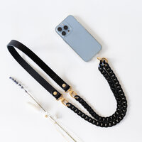 Telefoonkoord zwart - zwart