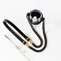 Wijnglashouder zwart - zwart