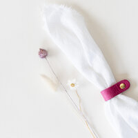 Servetingen roze