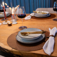 Placemat/onderlegger bruin