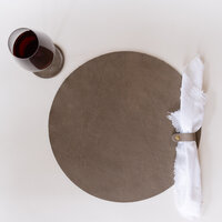 Placemat/onderlegger taupe