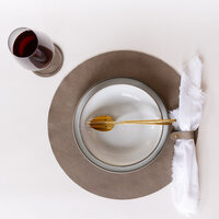 Placemat/onderlegger taupe