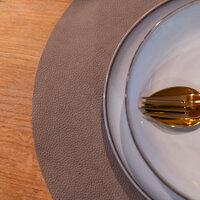 Placemat/onderlegger taupe