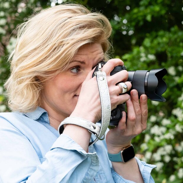 Wrist strap print - Print silver