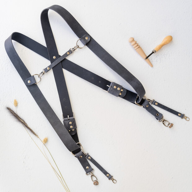 Camera harness - Vintage blue