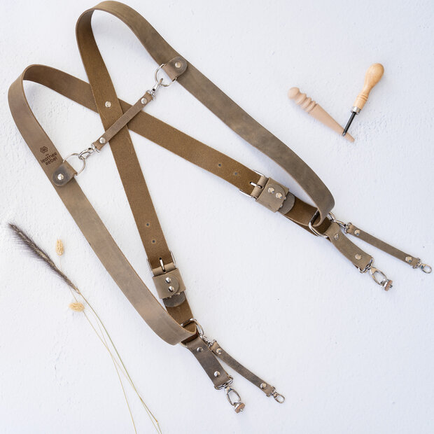 Camera harness - Vintage green