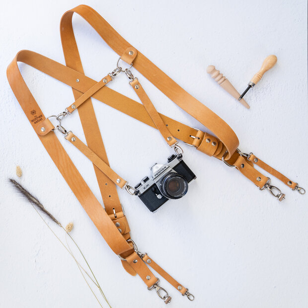 Extra camera attachment for harness - Yellow