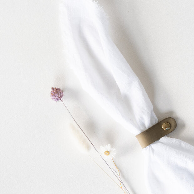 Servetingen vintage groen