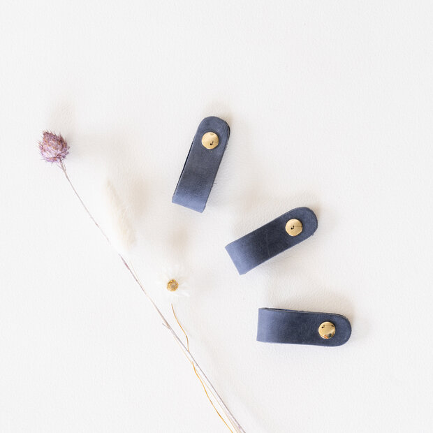 Servetingen vintage blauw