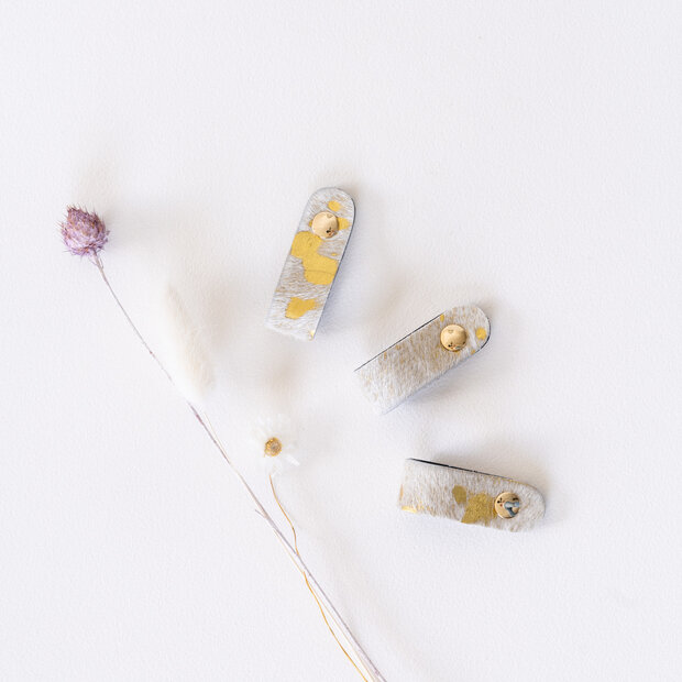 Servetingen beige - goud