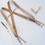 Camera harnas - Vintage beige