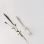 Polsband met print - Print zilver